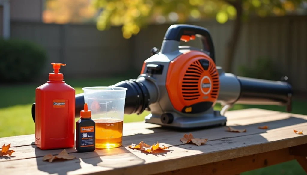 Does a Husqvarna Leaf Blower Take Mixed Gas