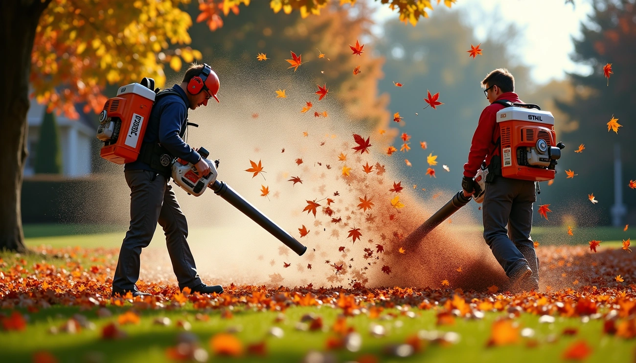 Husqvarna vs Stihl Leaf Blower
