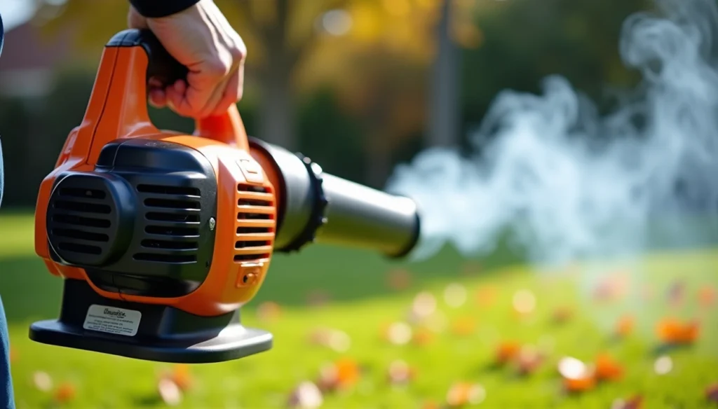 Why Is My Leaf Blower Smoking