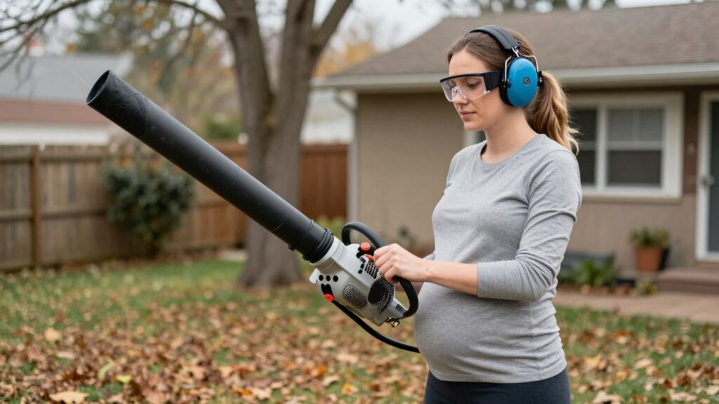 Can a Pregnant Woman Use a Leaf Blower