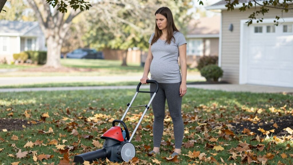 Can a Pregnant Woman Use a Leaf Blower