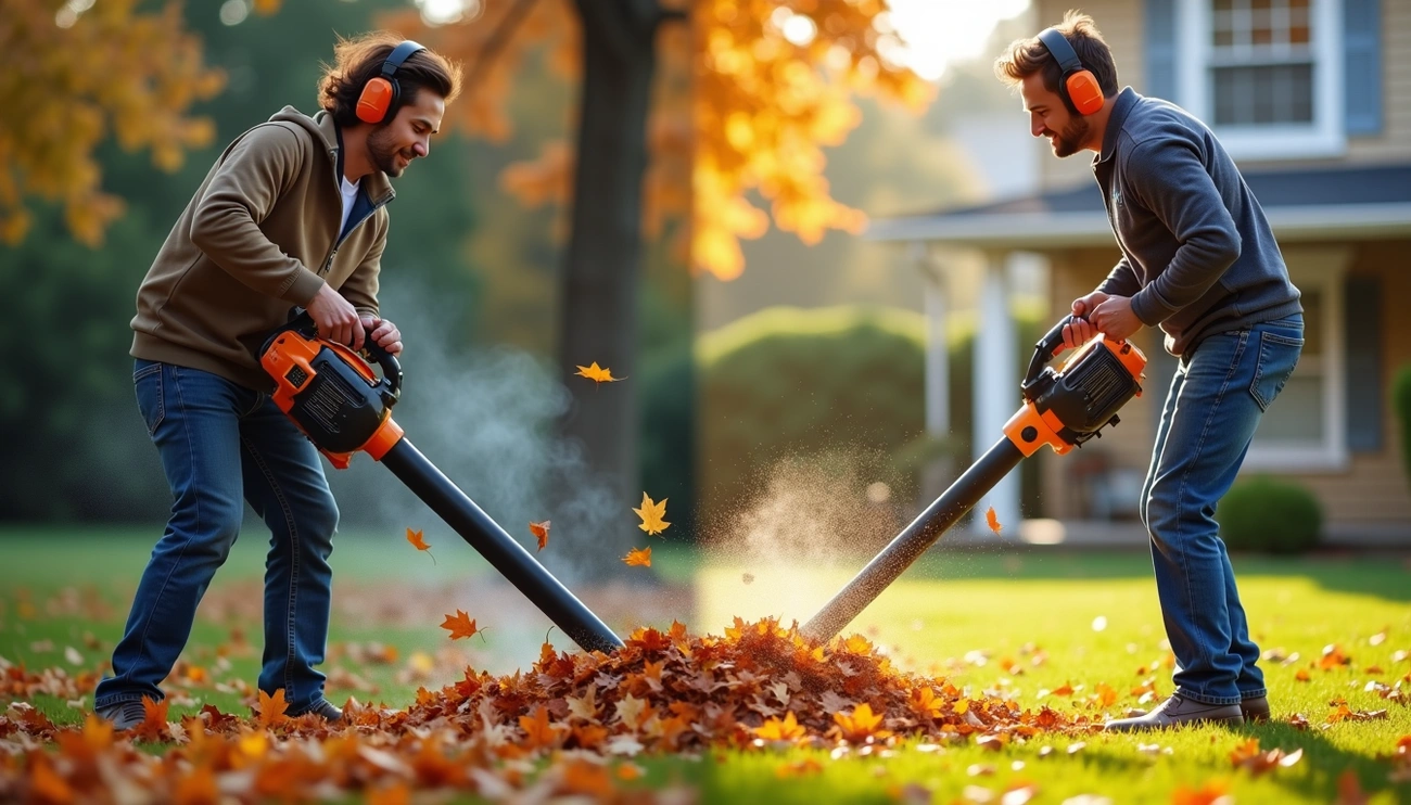 Are Electric Leaf Blower Quieter Than Gas