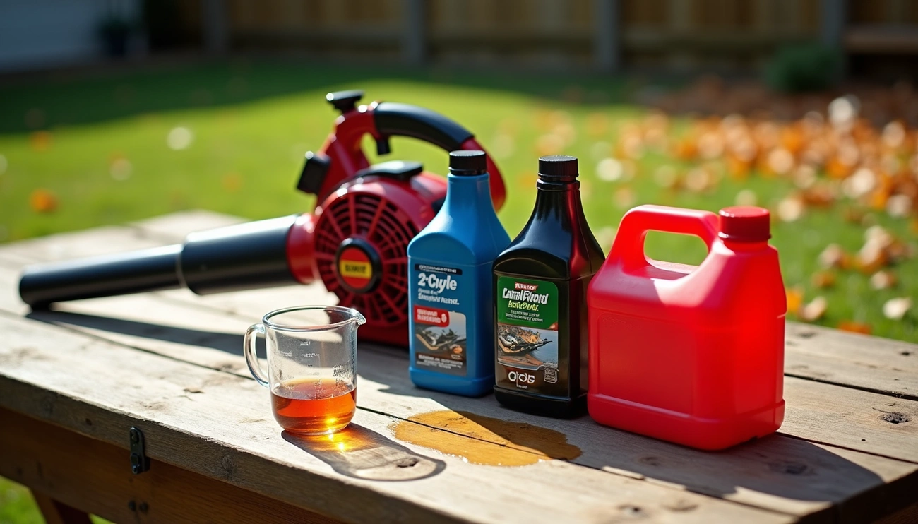 Can 2 Cycle Outboard Oil in My Leaf Blower
