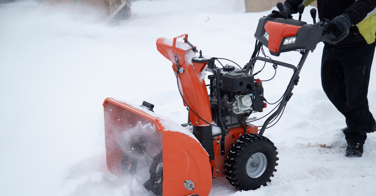 Can a Leaf Blower Melt Snow