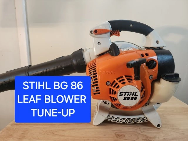 How to Start Stihl Leaf Blower BG 86