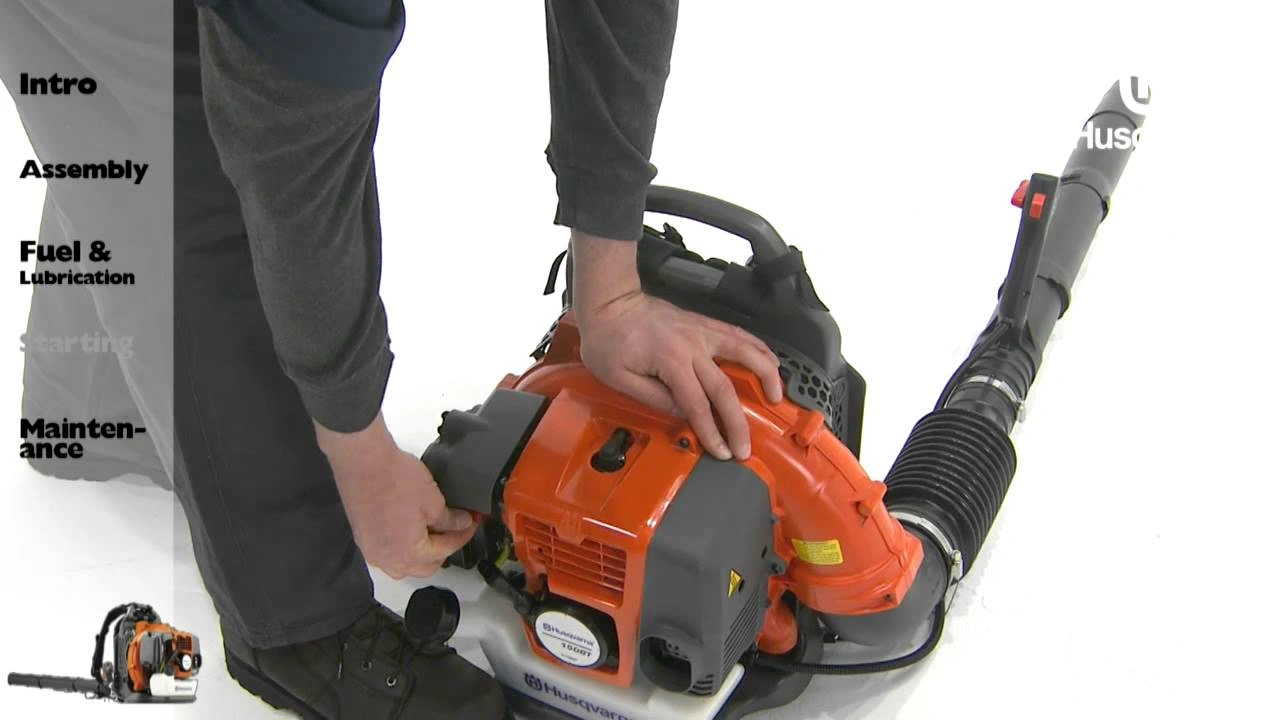 How to Start a Husqvarna Leaf Blower
