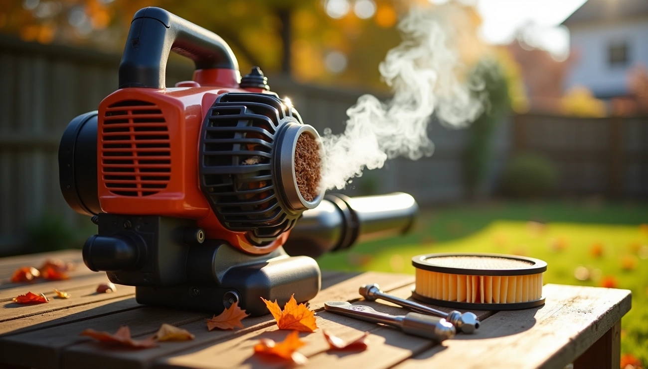 Leaf Blower Overheating